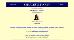 Desktop Screenshot of charlesgfinney.com