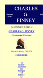 Mobile Screenshot of charlesgfinney.com
